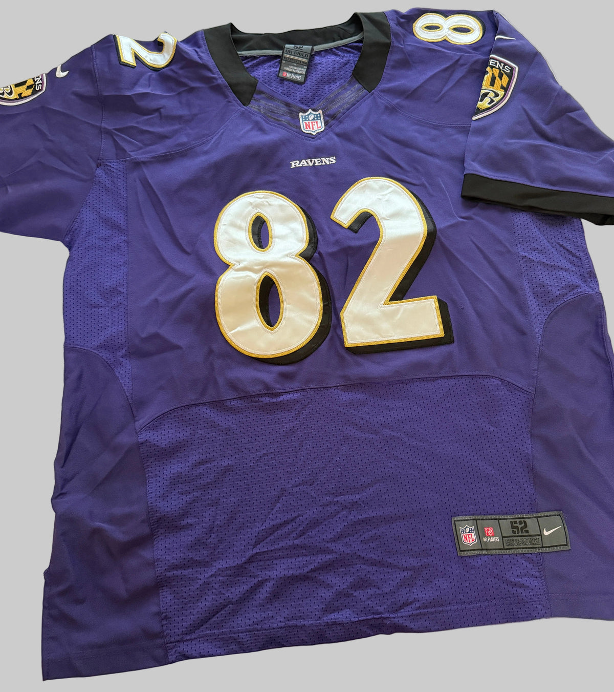 Nike Baltimore Ravens Torrey Smith #82 NFL Jersey | Purple Men's Size 48