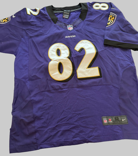 Nike Baltimore Ravens Torrey Smith #82 NFL Jersey | Purple Men's Size 48