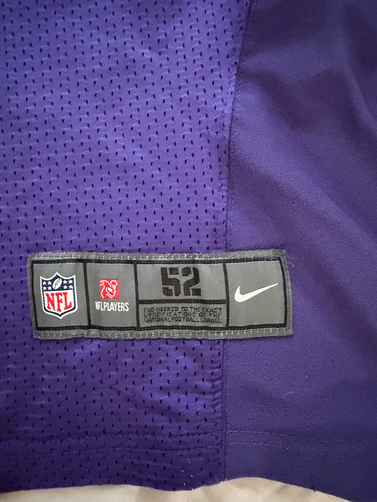 Nike Baltimore Ravens Torrey Smith #82 NFL Jersey | Purple Men's Size 48