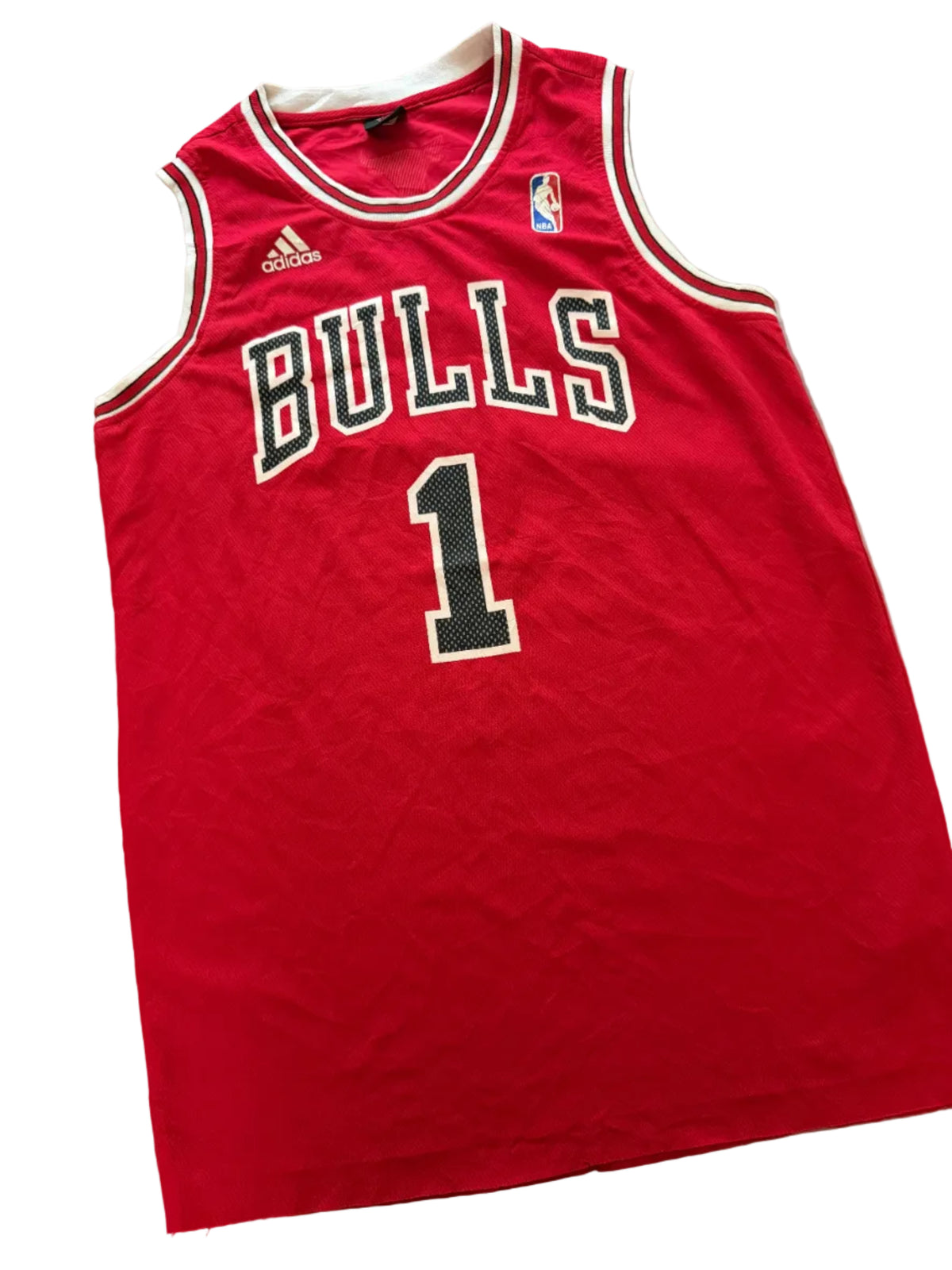 Adidas Chicago Bulls Derrick Rose #1 NBA Jersey | Red Road Swingman Men’s Small