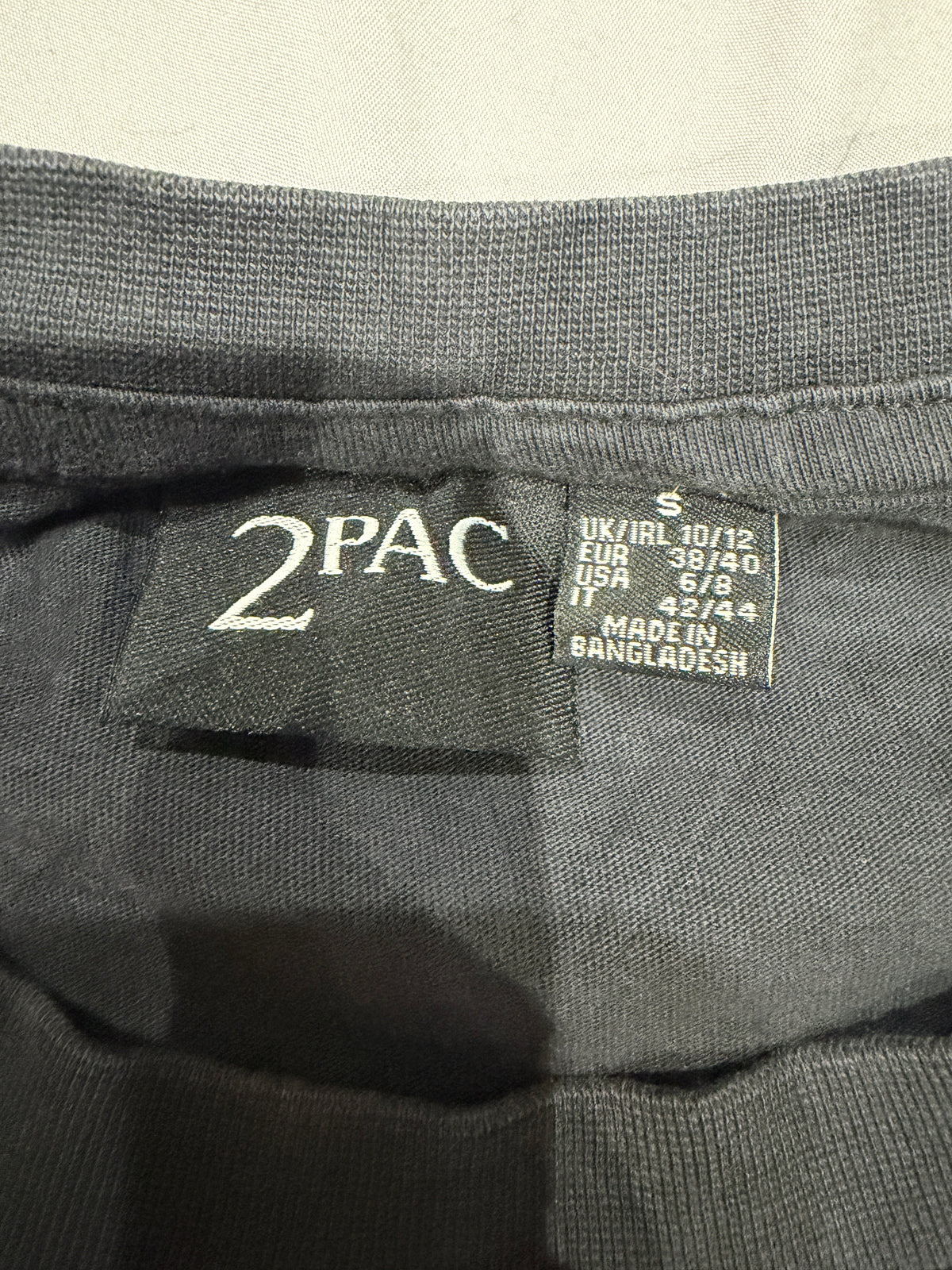 Vintage 2Pac "All Eyez On Me" Graphic T-Shirt | Tupac Shakur Rap Tee Black SMALL