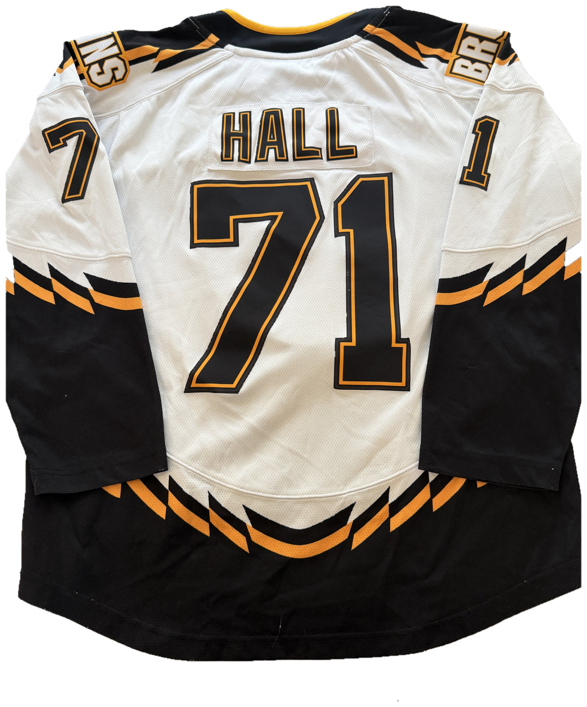 Boston Bruins Taylor Hall #71 Reverse Retro Hockey Jersey | Fanatics Pooh Bear White Men's M